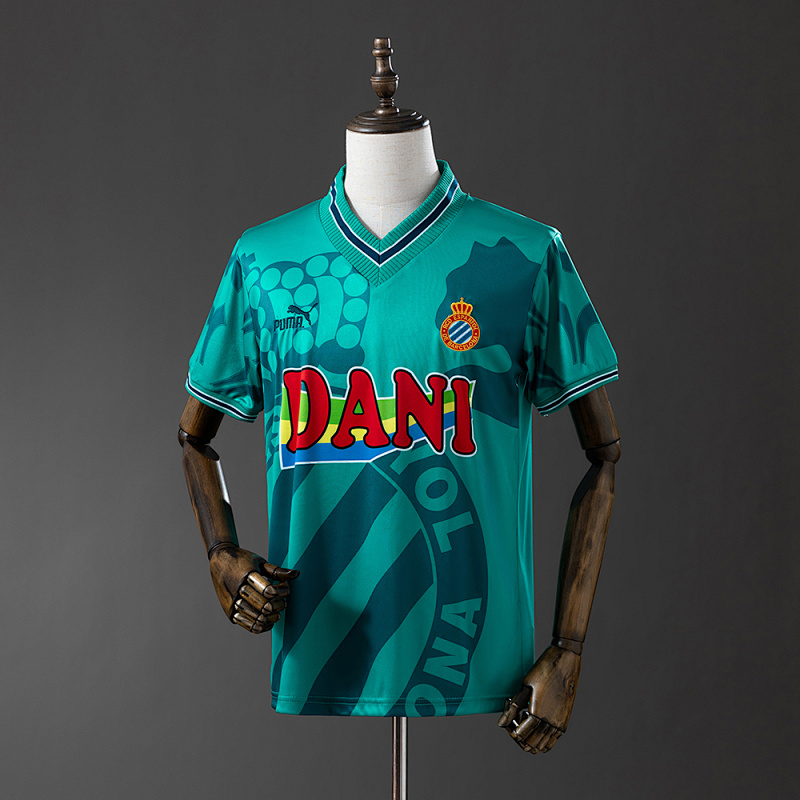 Camiseta retro del Espanyol 96-97, tercera equipación visitante, tallas S-XXL